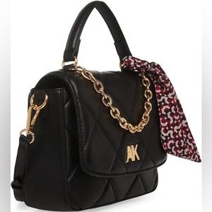 ANNE KLEIN Quilted Satchel/Crossbody Bag